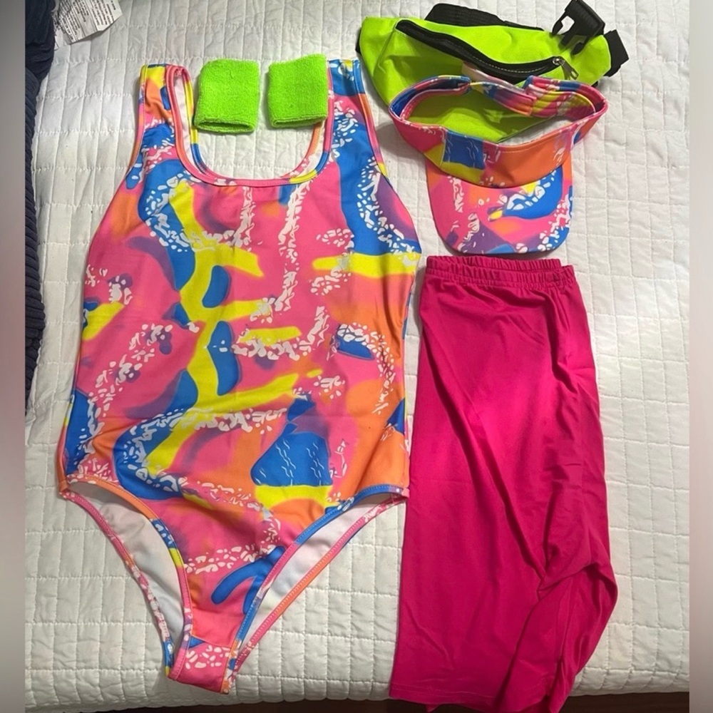 Women’s 80s Workout Costume
